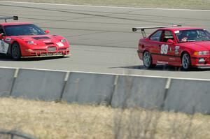 In The Red With Chris BMW M3 and Braunschweig Racing Chevy Corvette