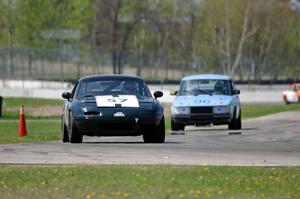 Transcendental Racing Mazda Miata and Fart-Hinder Racing SAAB 900S