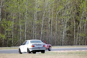 Team LMR BMW 325i follows Missing Link Motorsports BMW 325i