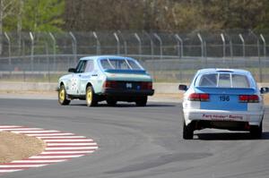 Fart-Hinder Racing SAAB 900S and Fart-Hinder Racing SAAB 9-3