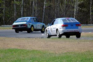 Fart-Hinder Racing SAAB 900S and Fart-Hinder Racing SAAB 9-3