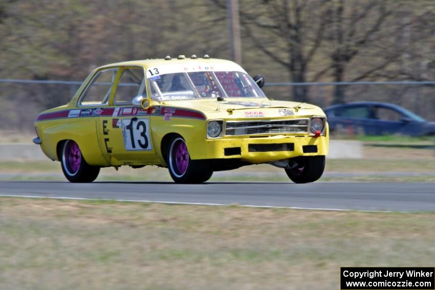 Richard Nixon Racing Opel Ascona