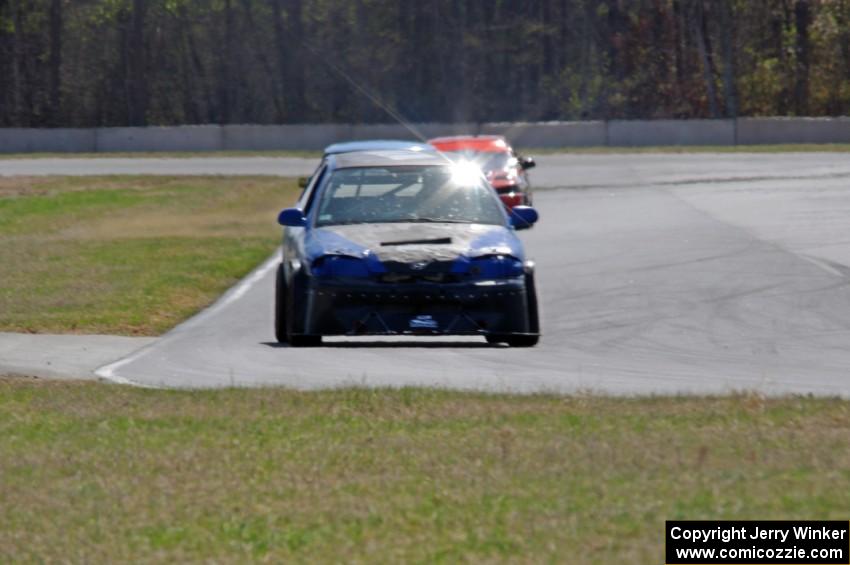 Team HACKcent Hyundai Accent, ??? and Holy Rollers Honda Civic