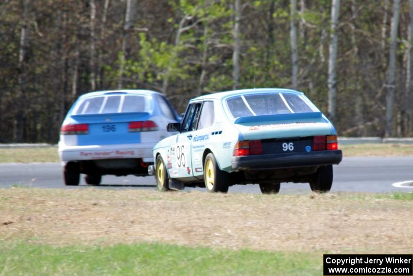 Fart-Hinder Racing SAAB 9-3 and Fart-Hinder Racing SAAB 900S