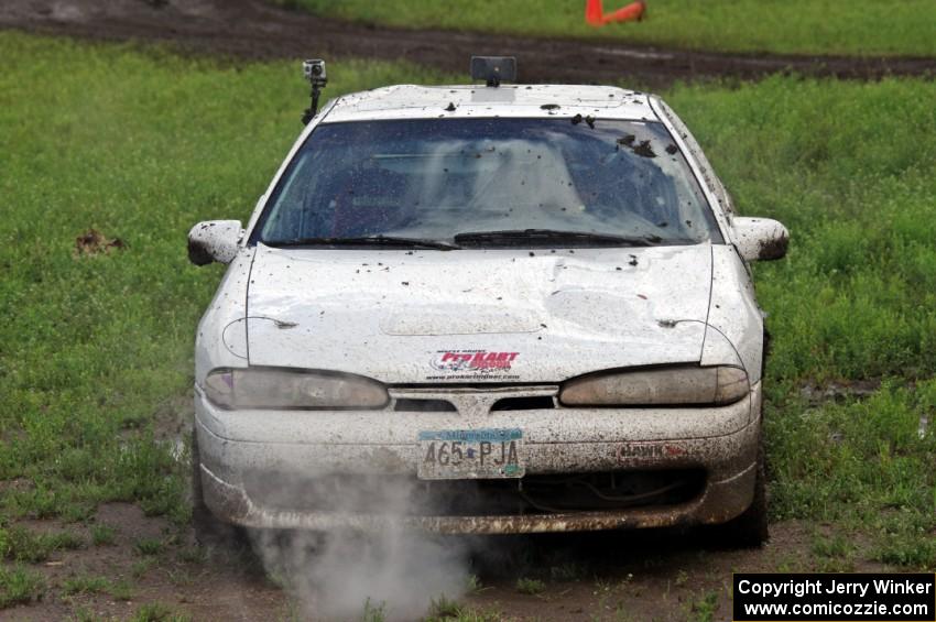 Ryan Hammond's MA Mitsubishi Eclipse GSX spews coolant