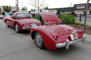 MGA with modified trailer