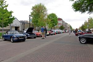 British cars on Main Street