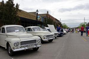 Two Volvo 544s and a P1800