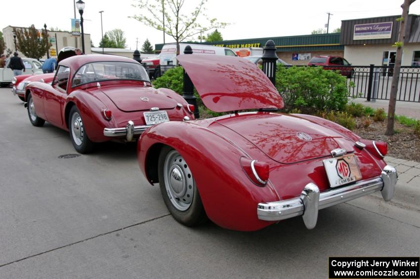 MGA with modified trailer