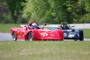 Bill Parenteau's Spec Racer Ford 3 and David Glodowski's Spec Racer Ford