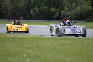 Scott Goolsbey's and Matt Gray's Spec Racer Ford 3s