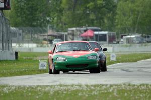 Erik Nelson's and Paul Gilbert's Spec Miata Mazda Miatas