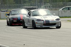 Chris Craft's and Samantha Silver's Spec Miata Mazda Miatas