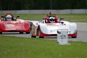 Bill Collins' Spec Racer Ford and Bill Parenteau's Spec Racer Ford 3