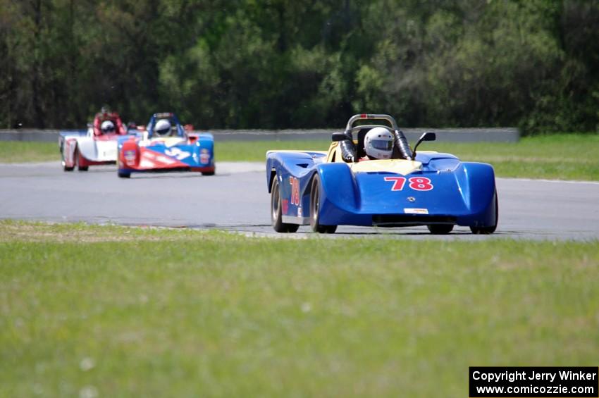 Reid Johnson's, Dave Schaal's and Bill Collins' Spec Racer Fords