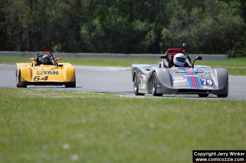 Scott Goolsbey's and Matt Gray's Spec Racer Ford 3s