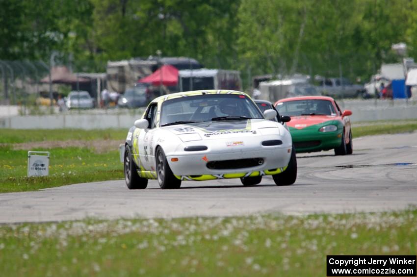 Dan Corgard's and Erik Nelson's Spec Miata Mazda Miatas