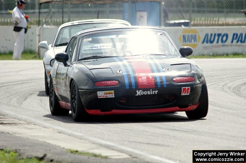 Chris Craft's and Samantha Silver's Spec Miata Mazda Miatas