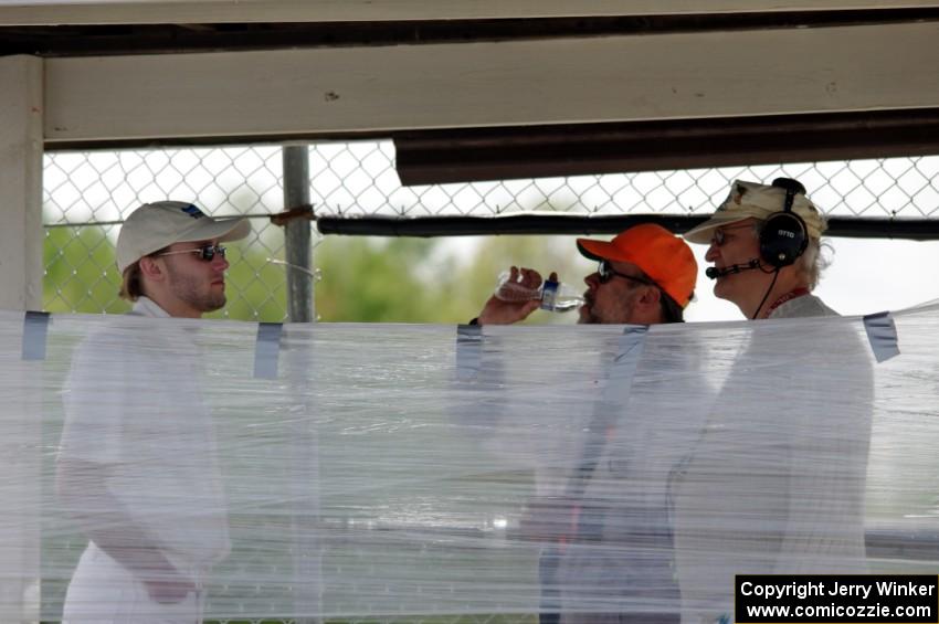 Corner workers at turn 6