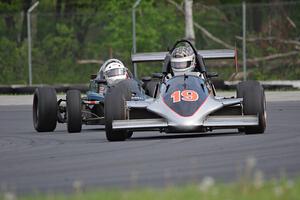 Steve Flaten's Star Formula Mazda and Curtis Rehder's Lola T-440 Club Formula Ford