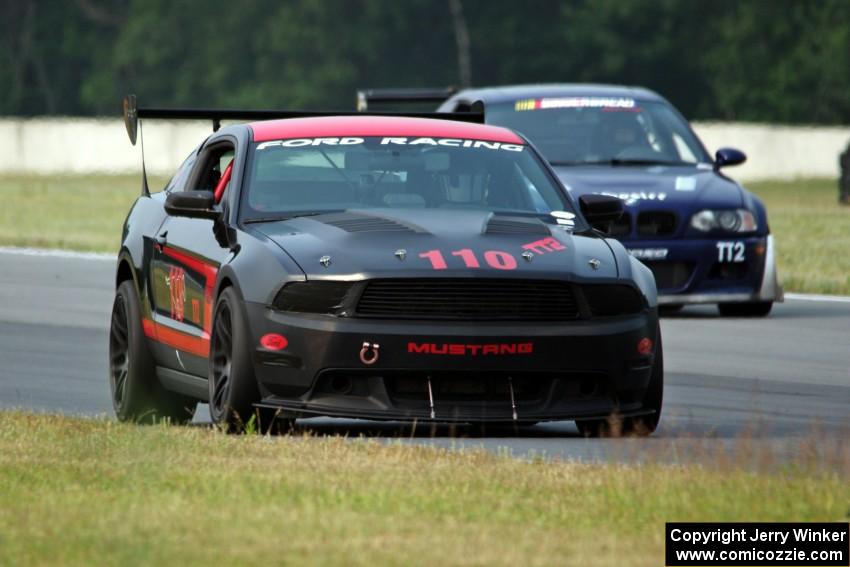 John Ledy's TT2 Ford Mustang Boss 302 and Dan White's TT2 BMW M3