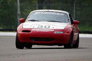 Team Cohn's PTE Mazda Miata