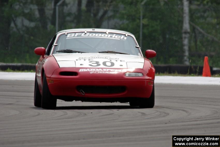 Team Cohn's PTE Mazda Miata