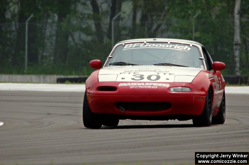 Team Cohn's PTE Mazda Miata