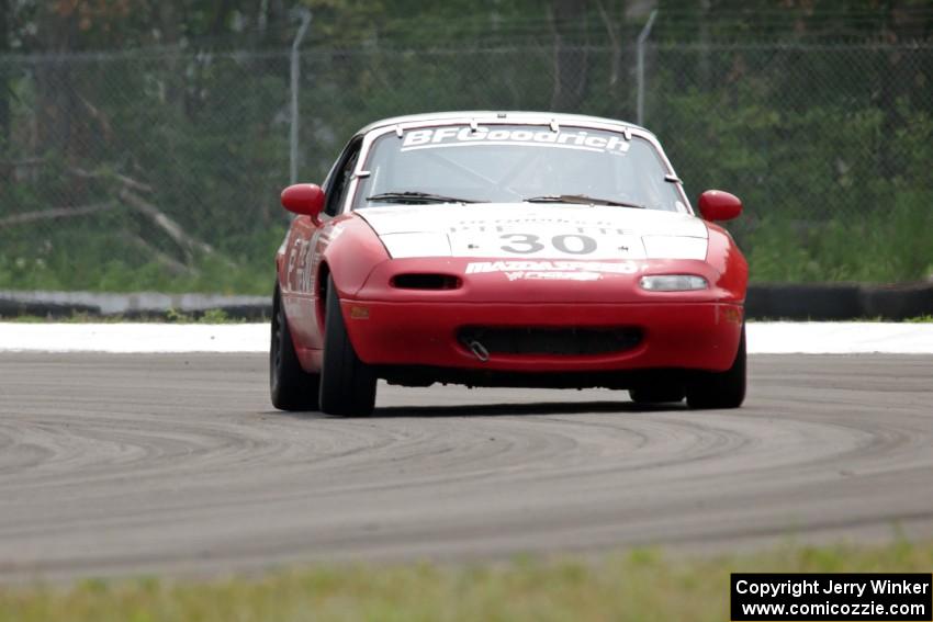 Team Cohn's PTE Mazda Miata