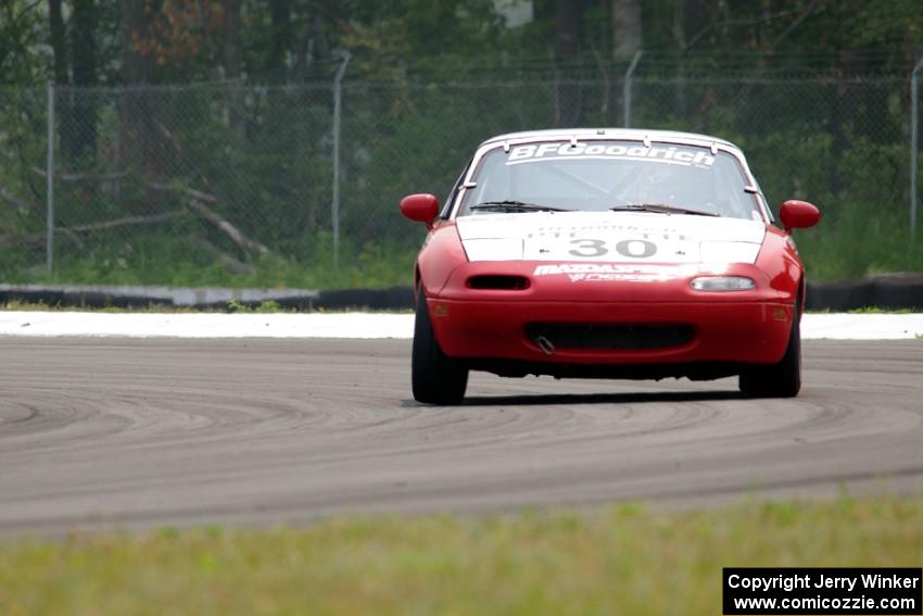 Team Cohn's PTE Mazda Miata