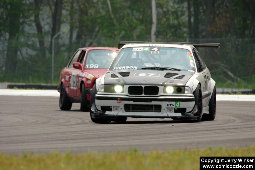 Rick Iverson III's GTS4 BMW M3 and Barry Stuart's Spec E30 BMW 325is