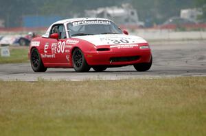 Team Cohn's PTE Mazda Miata