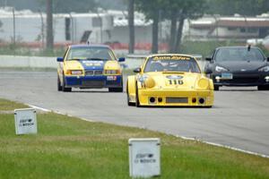 Lance Van Norman's HPDE3 Porsche 911, Mike Mercado's TTD Subaru BRZ and Andy Orr's GTS2 BMW 325i