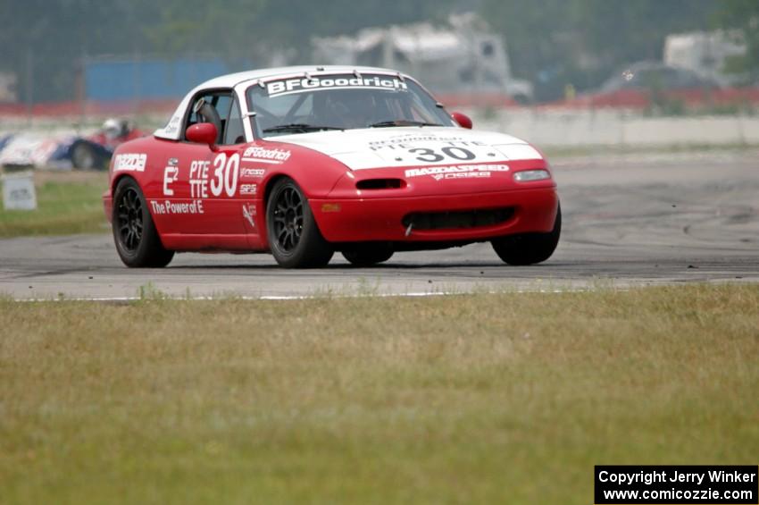 Team Cohn's PTE Mazda Miata