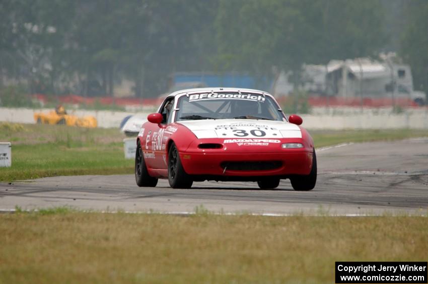 Team Cohn's PTE Mazda Miata