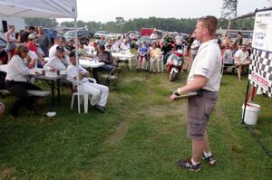 Nick Scott at the awards ceremony.