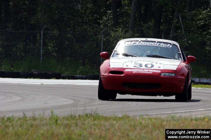 Team Cohn's PTE Mazda Miata