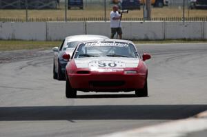 Team Cohn's PTE Mazda Miata