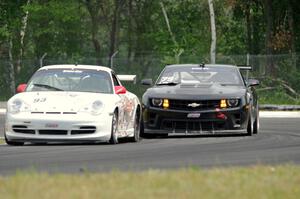 Jerry Greene's Porsche GT3 Cup and Jason Fichter's Chevy Camaro