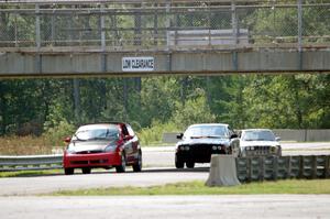 Three Sheets Racing Ford Focus ZX3, In The Red BMW 325is and Chump Faces BMW 325is