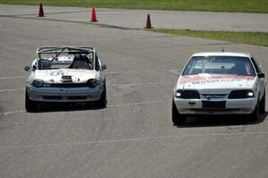 NNM Motorsports Dodge Neon and Motorcrap Racing Ford Mustang