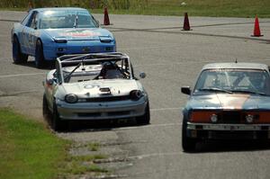 North Loop Motorsport BMW 325i, NNM Motorsports Dodge Neon and