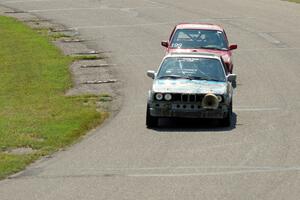 Chump Faces BMW 325is and Cheap Shot Racing BMW 325is