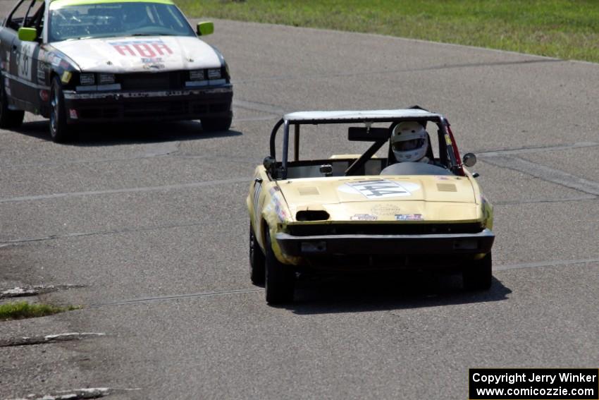 Rat Patrol Triumph TR-7 and Ambitious But Rubbish Racing BMW 325