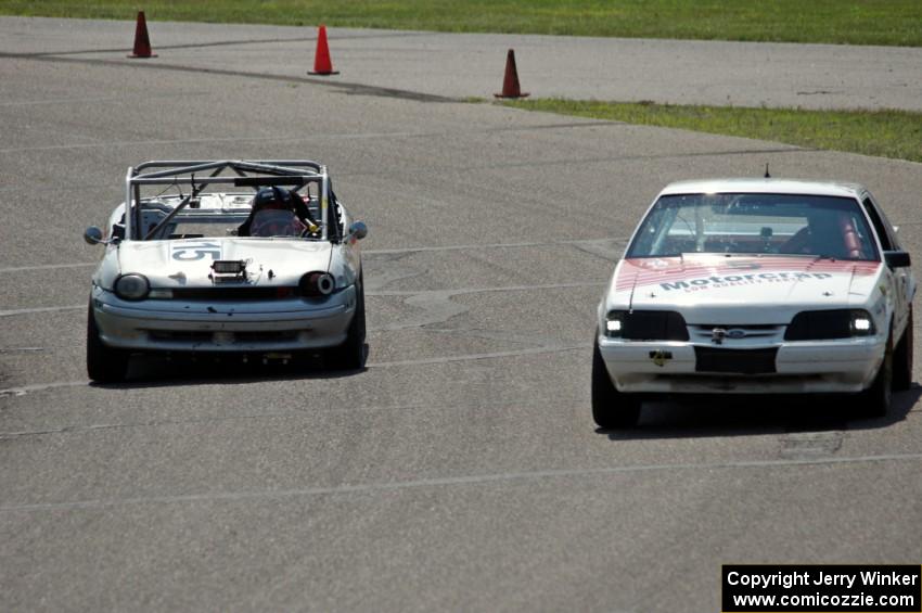 NNM Motorsports Dodge Neon and Motorcrap Racing Ford Mustang