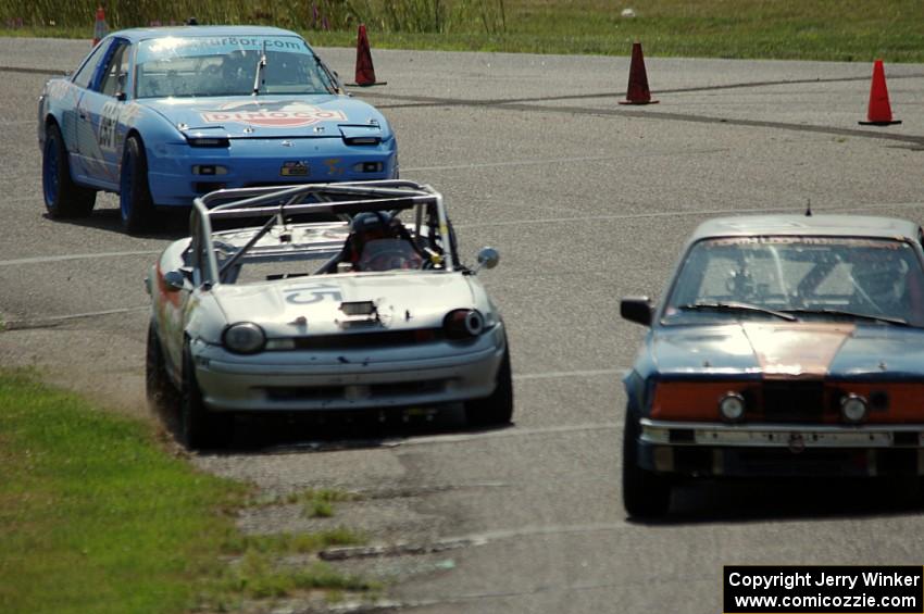 North Loop Motorsport BMW 325i, NNM Motorsports Dodge Neon and