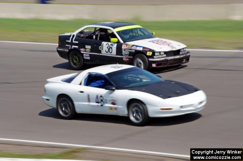 TBD Pontiac Firebird and Ambitious But Rubbish Racing BMW 325