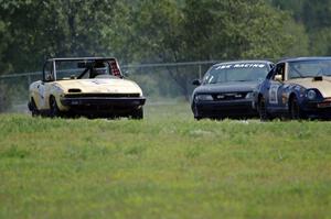 Prairie Storm Datsun 280ZX, Rat Patrol Triumph TR-7 and JSK Racing Nissan Maxima