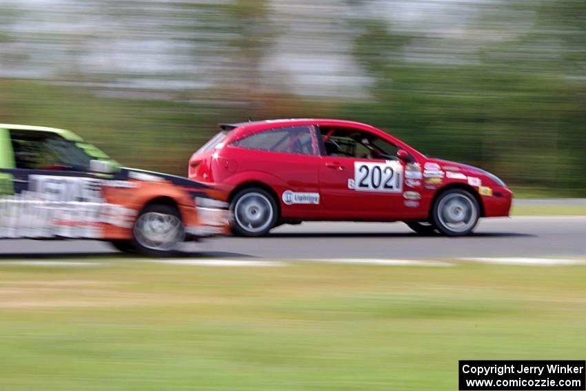 Three Sheets Racing Ford Focus ZX3