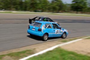 Mayhem Racing Honda Civic and Blue Sky Racing VW Golf